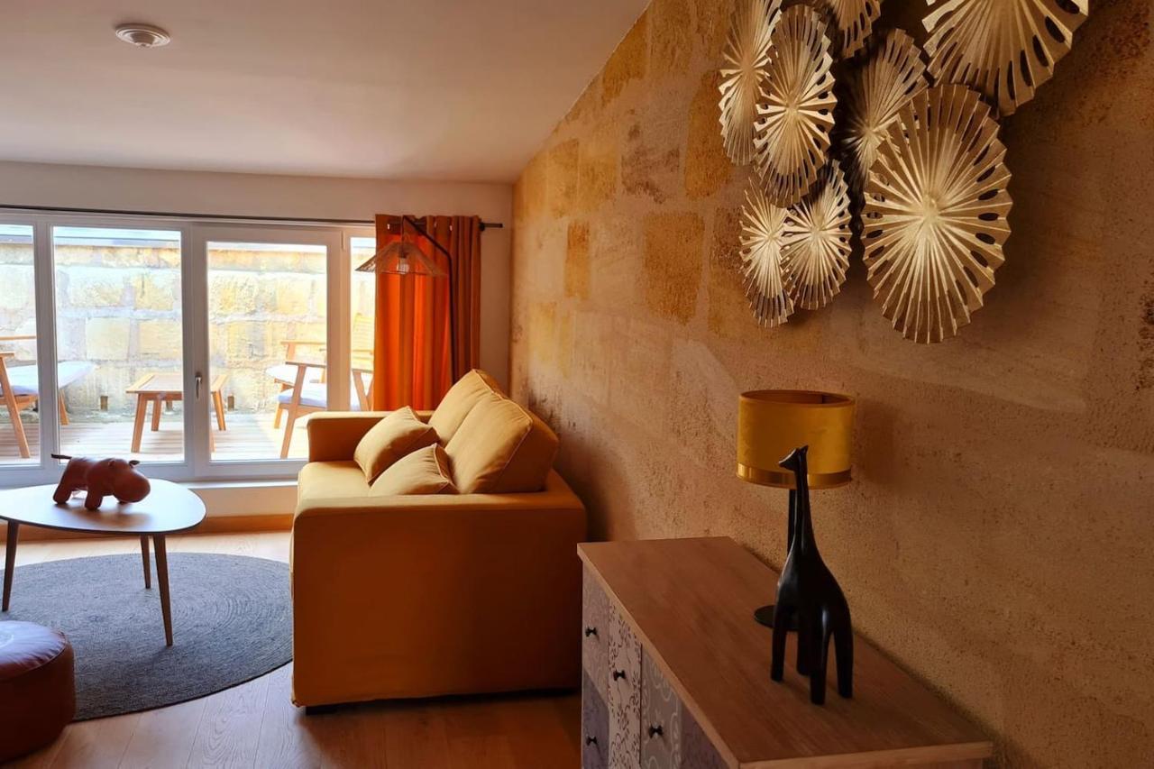 Apartamento En Haut De La Tour, Libourne Hypercentre, Netflix, Clim Exterior foto